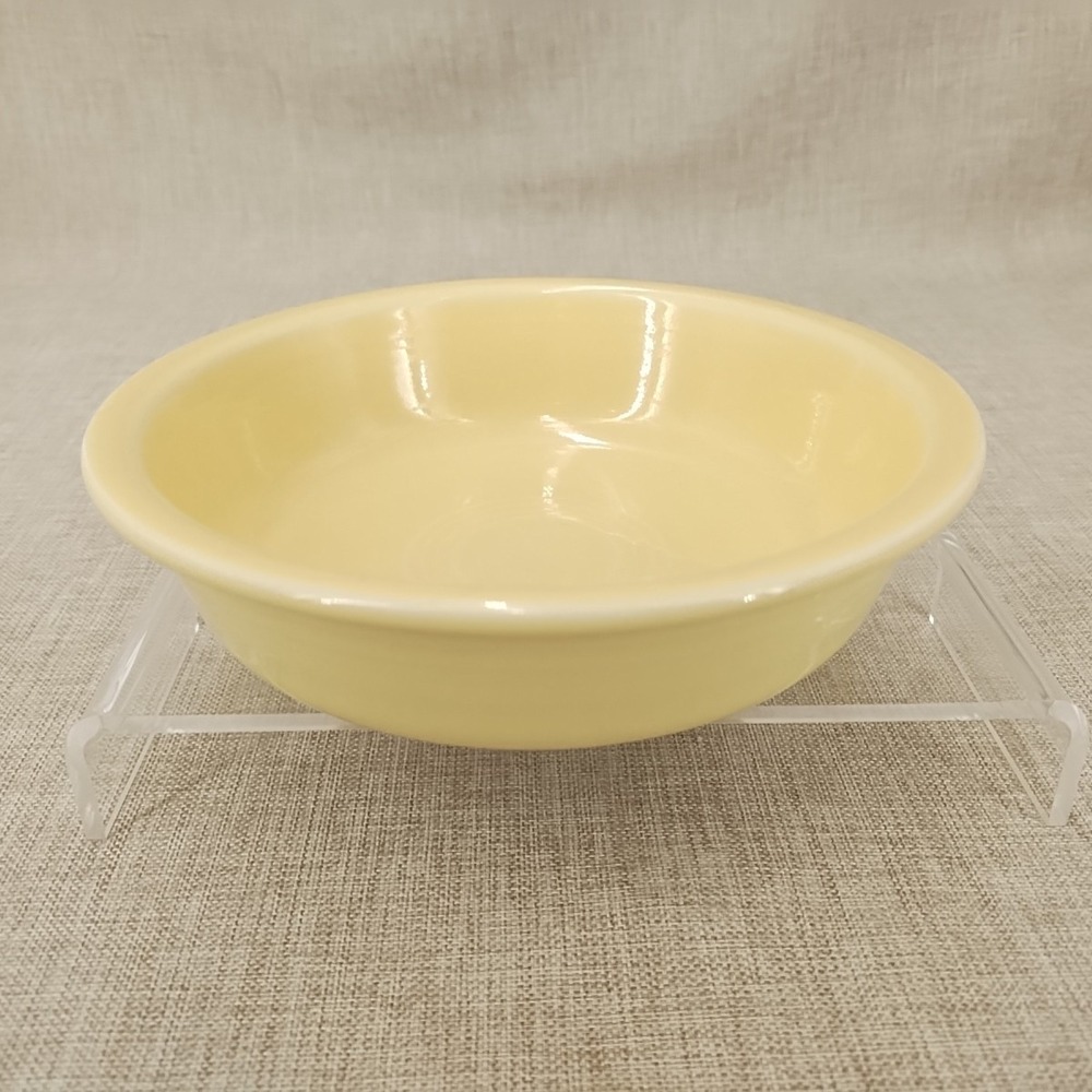 Fiesta Retired Light Yellow Classic Rim Cereal Bowl 6 7/8" 19 oz EX Condition
